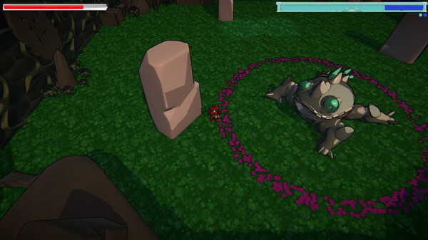 Beamdown - An overhead action adventure game with upgradable character stats and boss fights