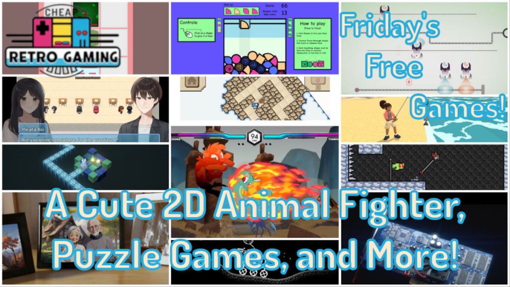 Friday’s Free Games! A Cute 2D Animal Fighter, Tons of Puzzle Games, and More!