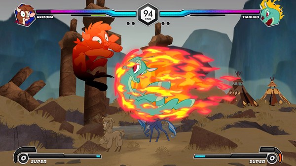Them's Fightin' Herds - A 2D fighting game with cute animal characters