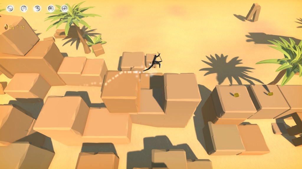 Faceless - Jumping from one block to the next