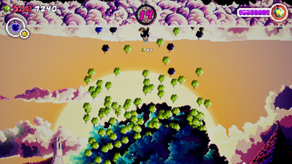 Newton - Upside down getting apples, for some reason