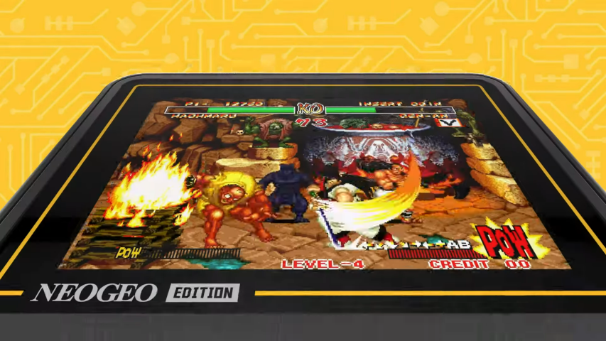 Samurai Shodown II on the NEOGEO Super Pocket