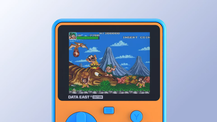 Joe & Mac: Caveman Ninja on the Data East Super Pocket