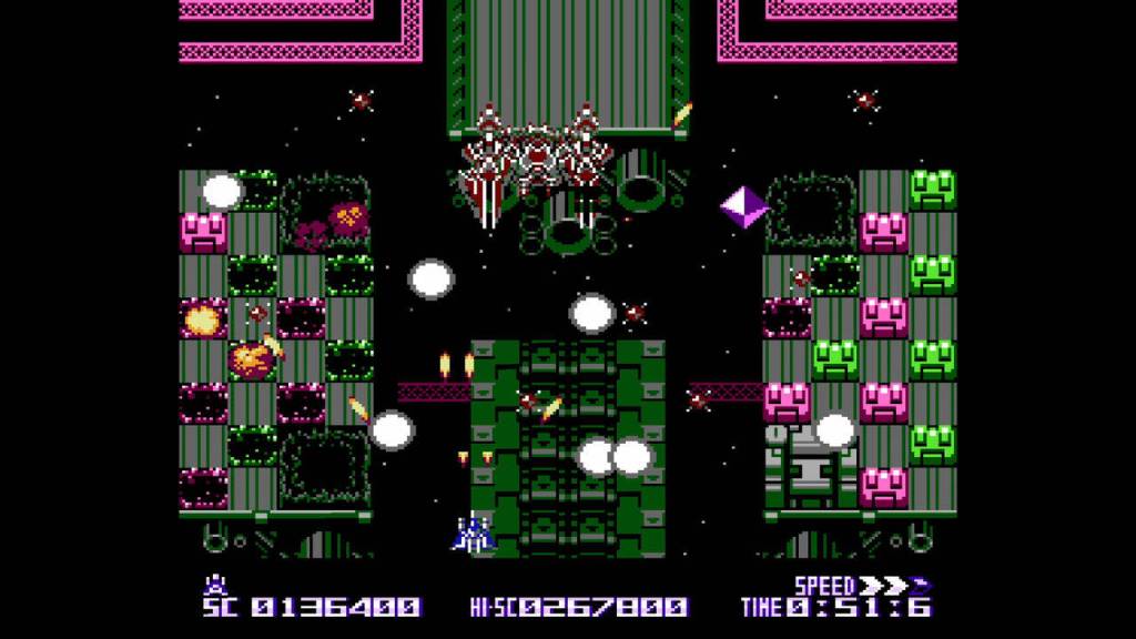 Blade Buster - Attacking this enemies that fires bombs of light.