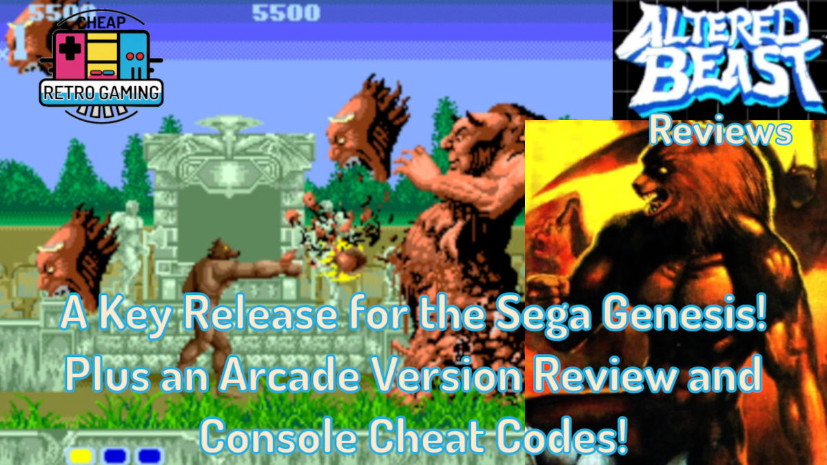 Altered Beast Reviews – Reviews of Both the Genesis and Arcade Versions, Plus Cheat Codes for the Home Port!