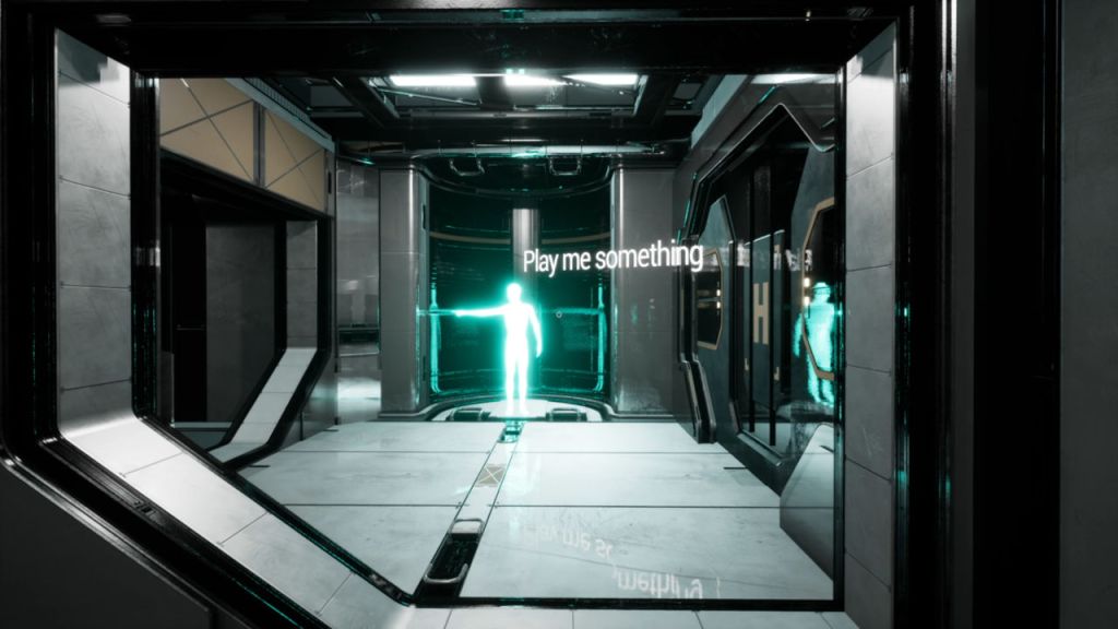 The Honours Project - Our narrator directing the way.