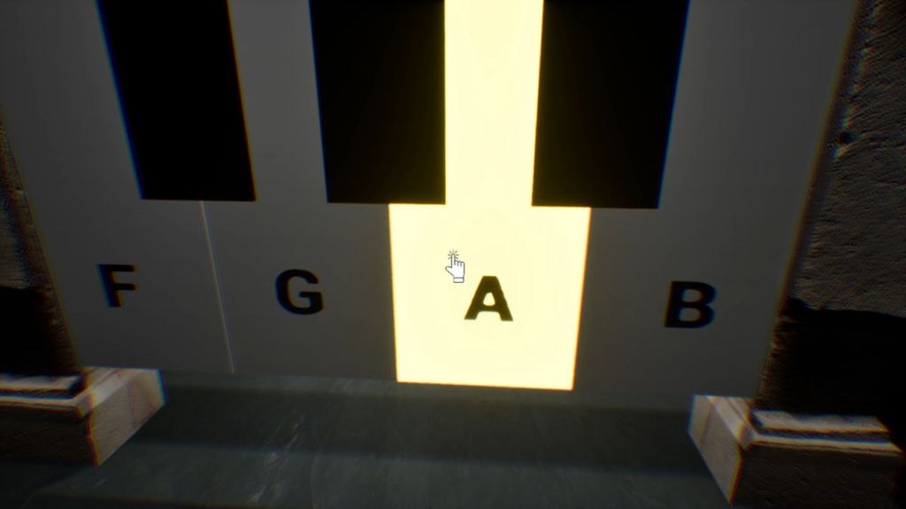 The Honours Project - Playing Simon Says on the keys.