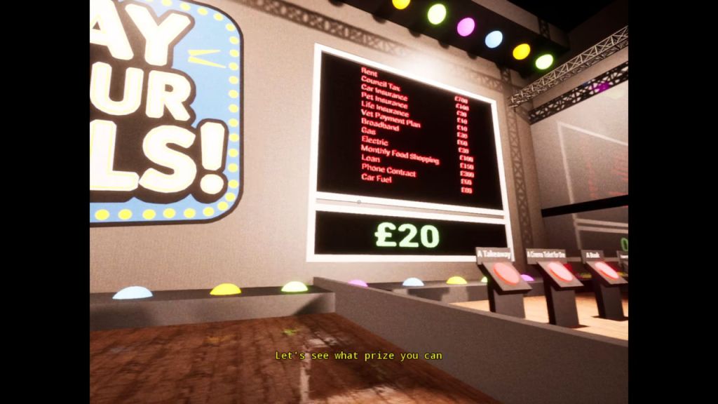 The Honours Project - This section does a great job of illustrating the stress of living paycheck to paycheck.