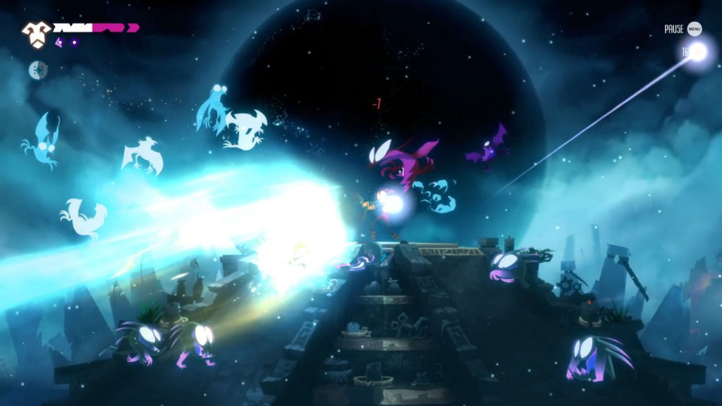 Towaga: Among Shadows - Freezing monsters at the temple!