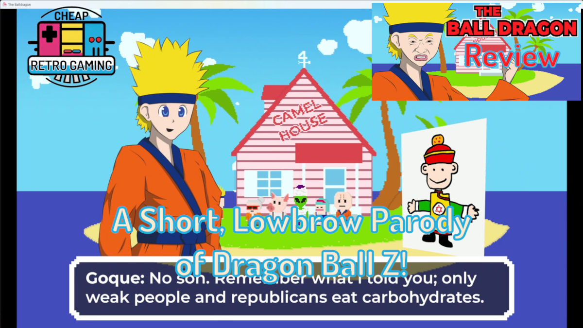 The Balldragon Review – a Short, Lowbrow Parody of Dragon Ball Z!
