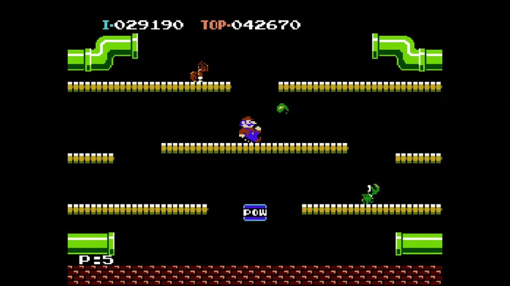 Mario Bros. - Oh no, here comes a fireball!