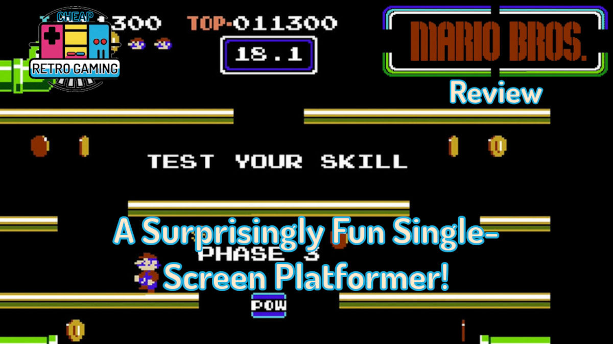 Mario Bros. Review – a Surprisingly Fun Single-Screen Platformer!