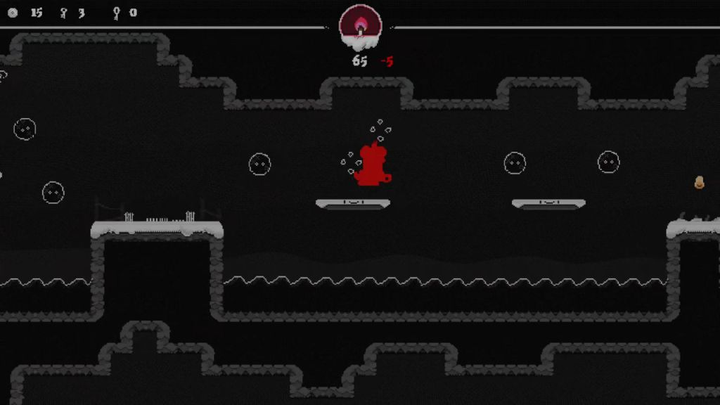 FickleFlame - Getting bumped by these water enemies!