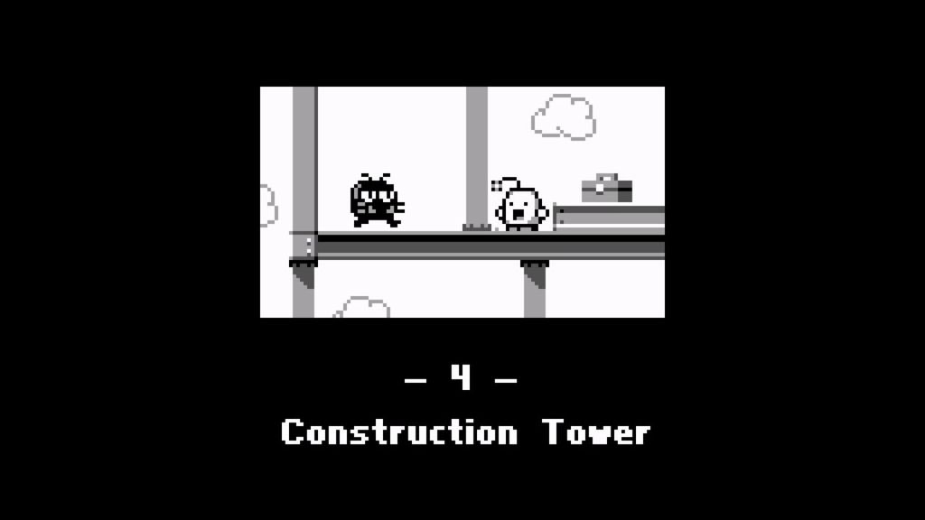 Cherry Rescue! - Here is a nice little title card for stage 4, the Construction Tower.