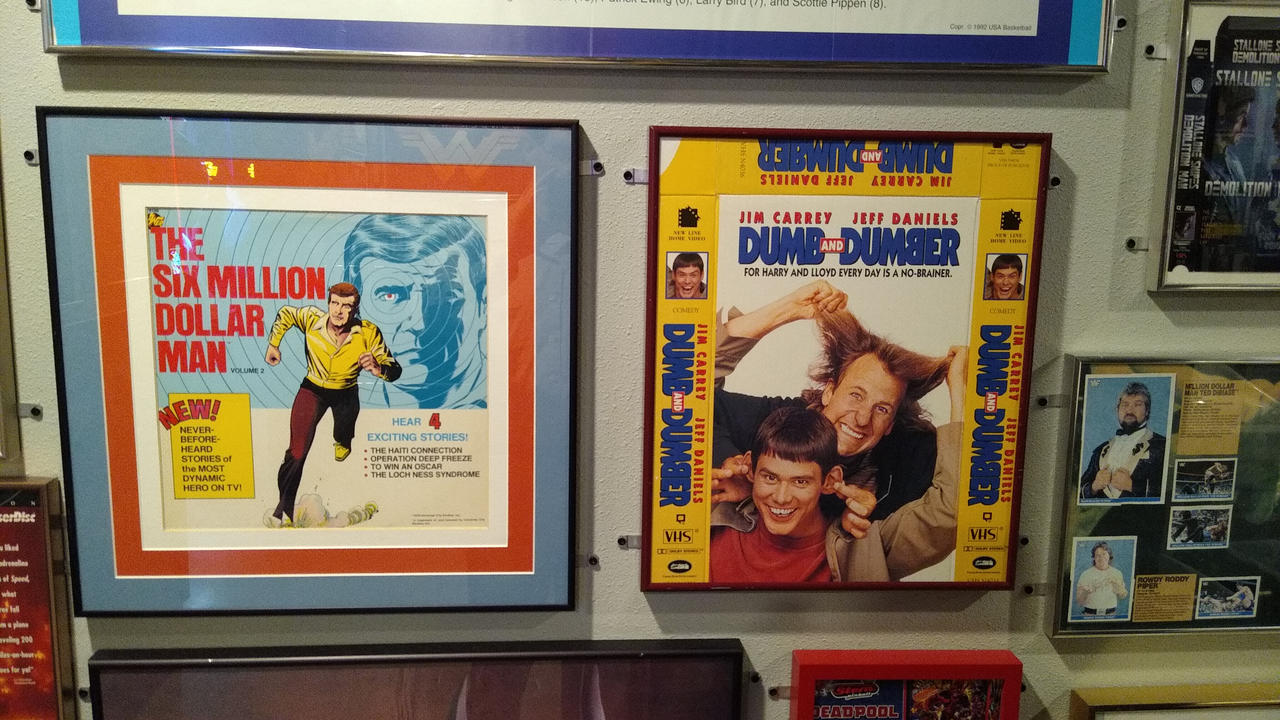 Bathroom 2 Six Million Dollar Man, The and Dumb and Dumber