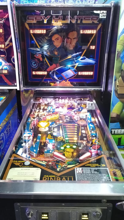 Pinball Spy Hunter