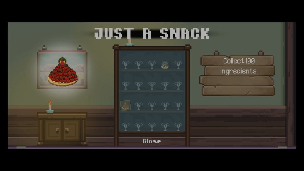 Culinary Wizard - An image of the achievements at the house.