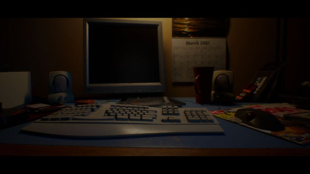 Through The Ages - In 2001 you upgrade to a more ergonomic keyboard and mouse. Nice!