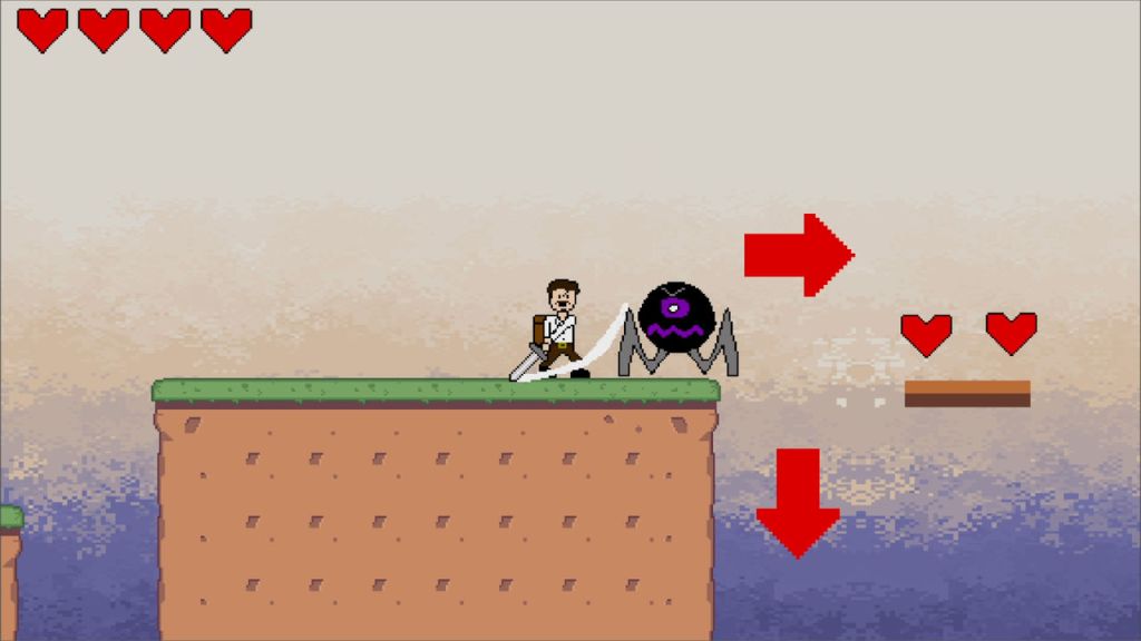 Colossal Crisis - So this is different, it tells me where to go, and has a bunch of hearts over there!