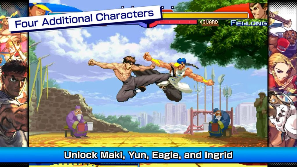 Capcom Fighting Collection 2 Yun New Character