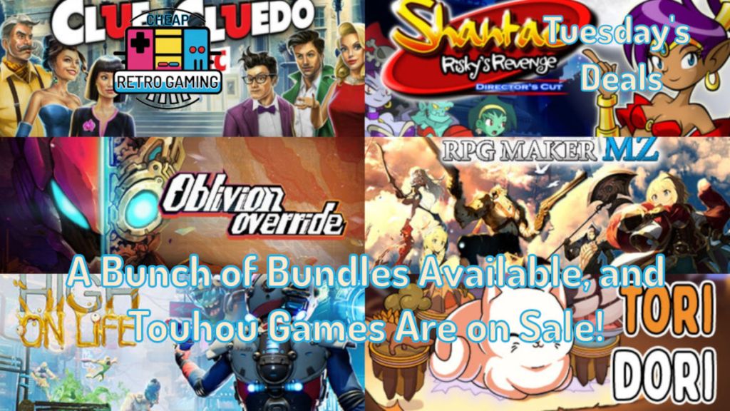 Tuesday’s Deals – A Bunch of Bundles Available, and Touhou Games Are on&nbsp;Sale!