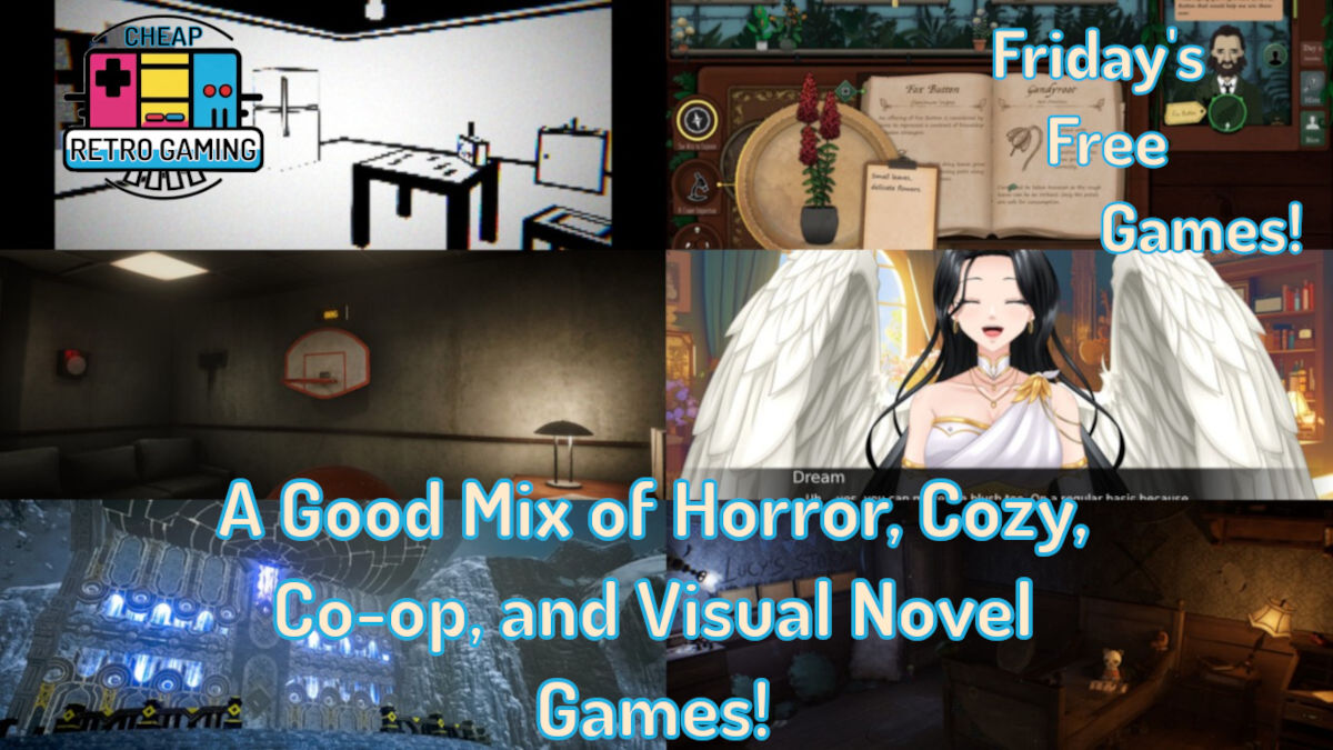Friday’s Free Games! A Good Mix of Horror, Cozy, Co-op, and Visual Novel Games!