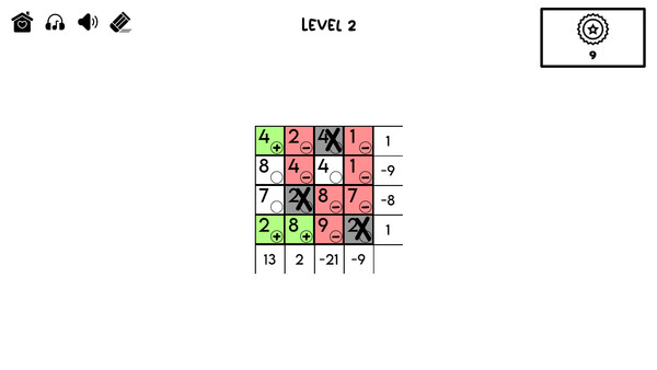 FlipSum - A Puzzle By Claris Richter