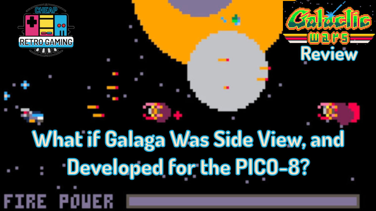 Galactic Wars Review – What if Galaga Was Side View, and Developed for the PICO-8?