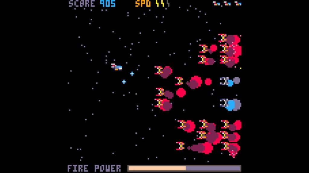 Galactic Wars - The space was clear, and then in less than a second another wave comes at me!