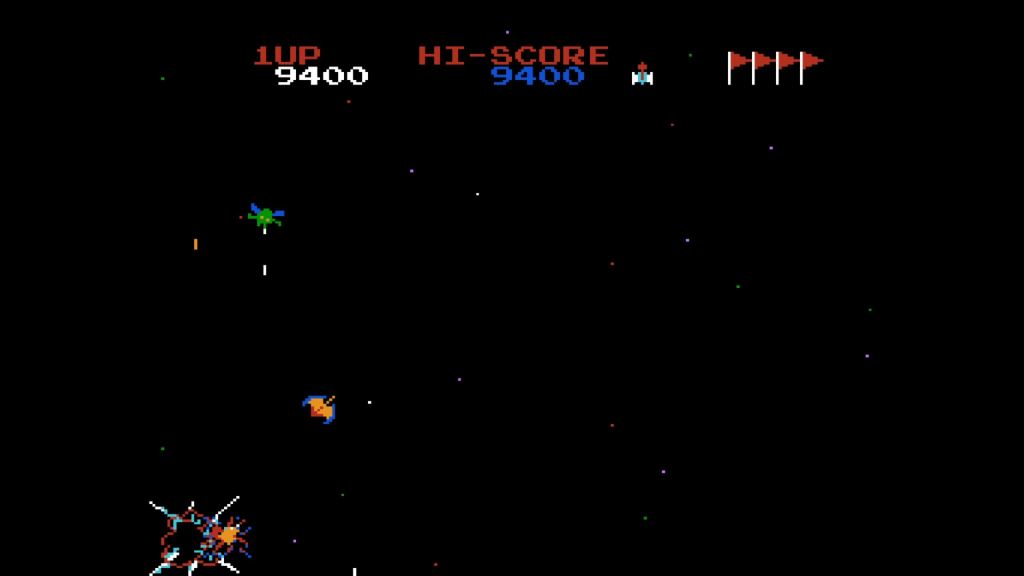Galaxian - No!! That big explosion is me…
