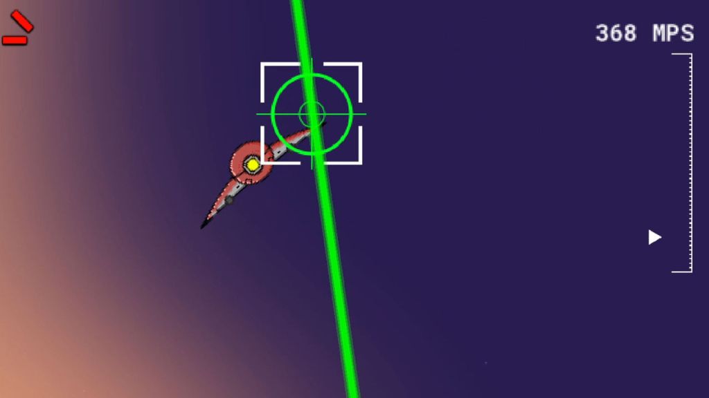 Rise of the Badger - The first alternate type of gameplay. I'm trying to get away from the planet in my ship!