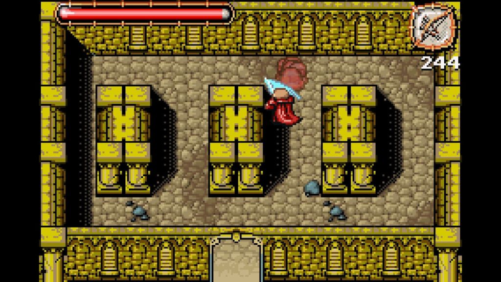 Anguna Warriors of Virtue - Destroy a bunch of these slimes that split apart as you defeat them to gain lots of items.