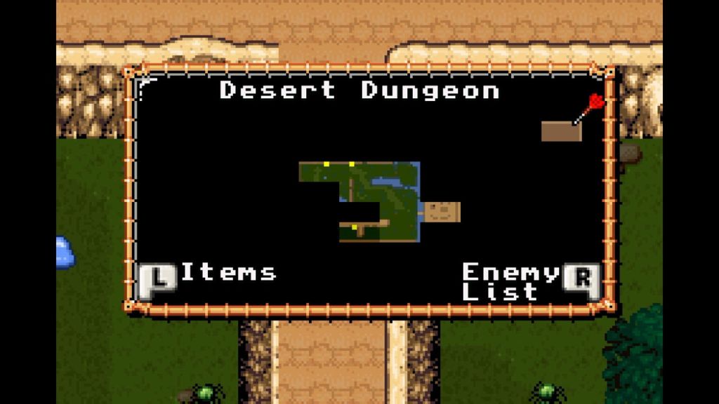 Anguna Warriors of Virtue - The overworld map is also a good addition!