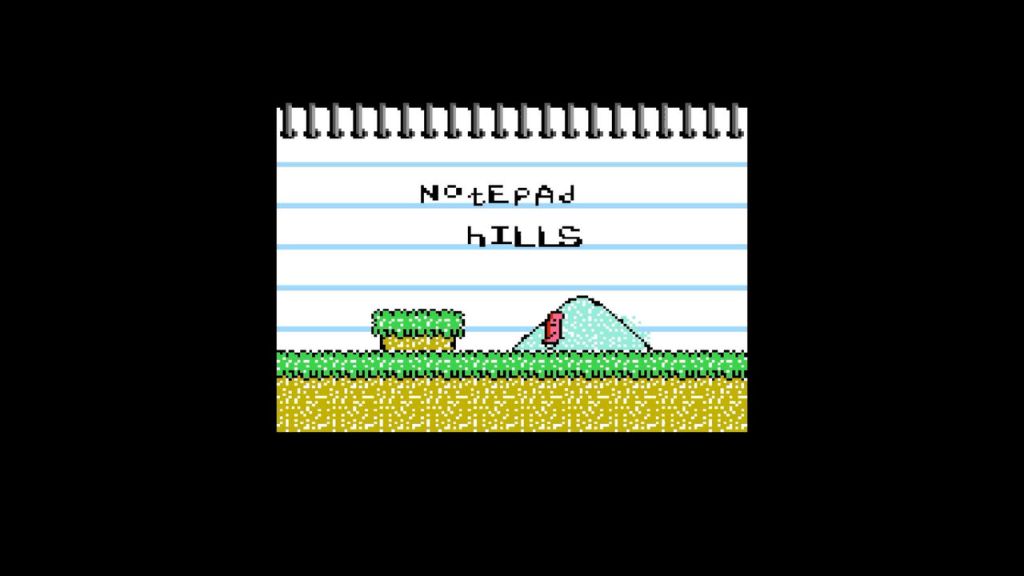 Doodle World - The intro to the first area. These are a bit charming and fun.