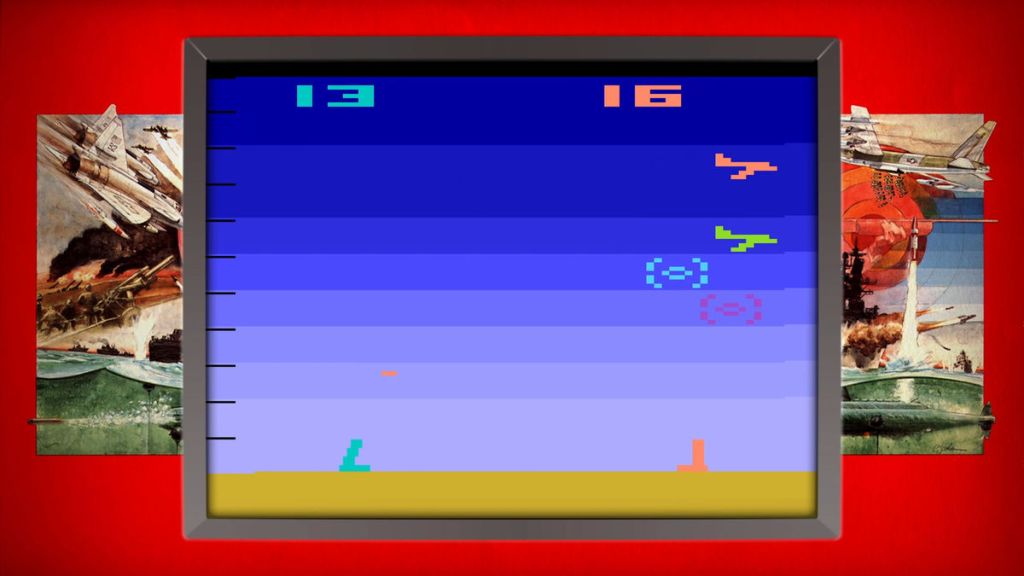 Air-Sea Battle - Shooting at flying planes, woo!