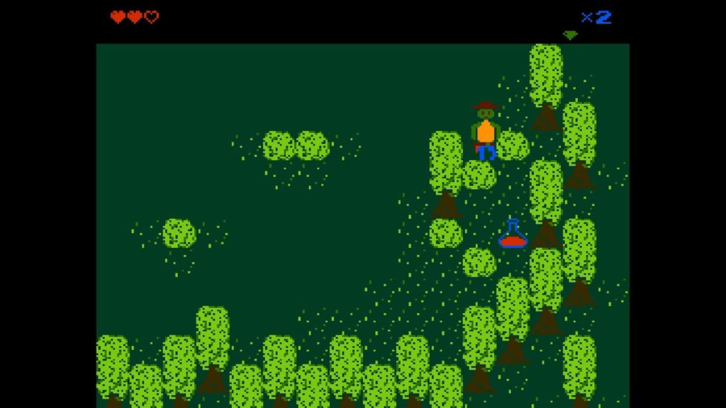 KUBO 3 - For some reason there are vials on the overworld to presumably restore your health, but I don't know how to get to them!