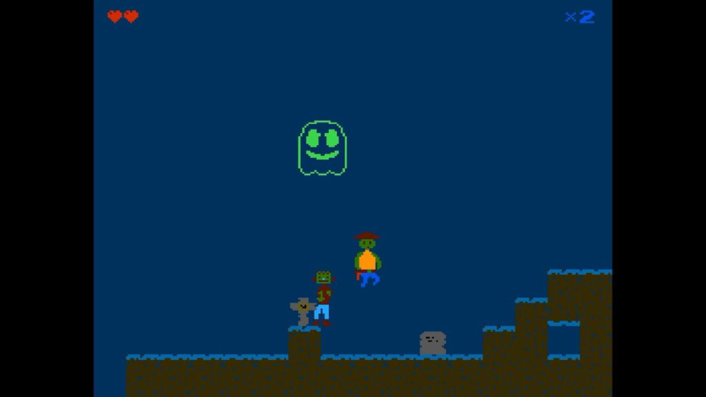 Watch out for the ghost and the undead enemy. You don't have ammo in your gun to shoot them with this time!