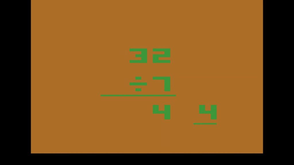 Basic Math - Again, doing division, but now there are larger numbers! Woo!!