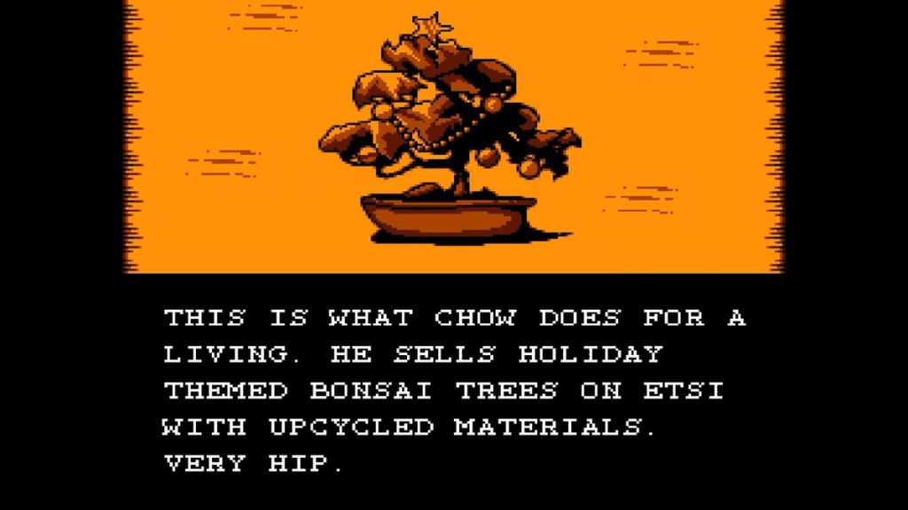 Almost Hero - An image from the opening story scene. The personality of the game is one of its strongest traits.