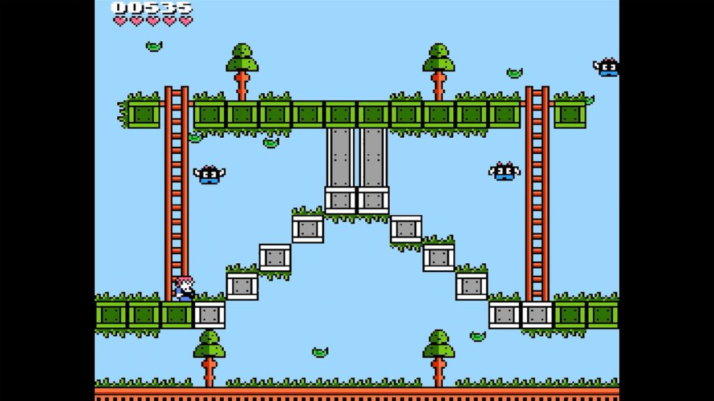 Super Painter - Being able to walk across one side of the screen to the other is an important part of Super Painter's gameplay design.