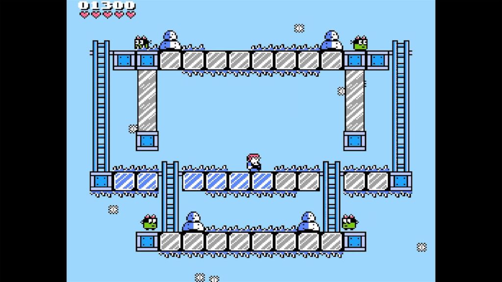 Super Painter - Now we're at a colder area with the place below me being quite cramped. I should go there first in case I lose a life down there.