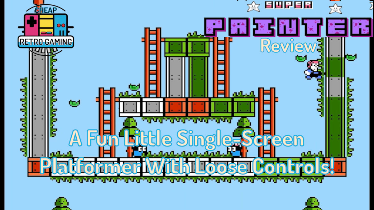 Super Painter Review – A Fun Little Single-Screen Platformer With Loose Controls!