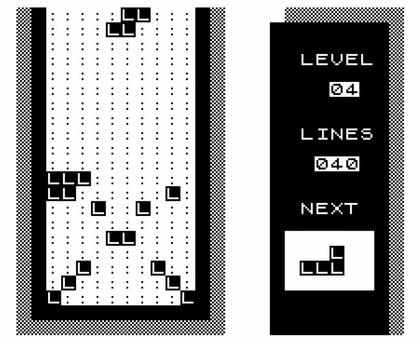 81-TRIS - Later on the stages feature weird assortments of blocks to deal with.