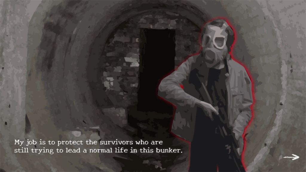One Rotten Oath - Much of the game's message is conveyed through story sequences between levels.