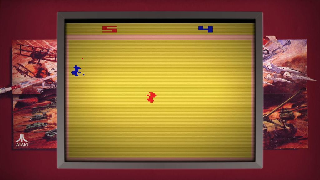 Combat - It’s a close battle in an open playfield between two tanks!